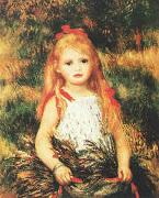 Girl with Sheaf of Corn, Pierre Renoir